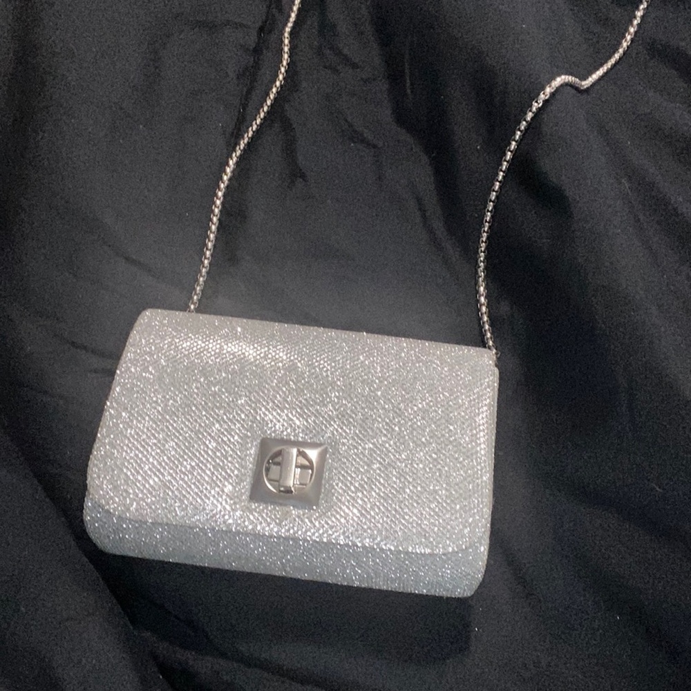 Shein silver crossbody bag